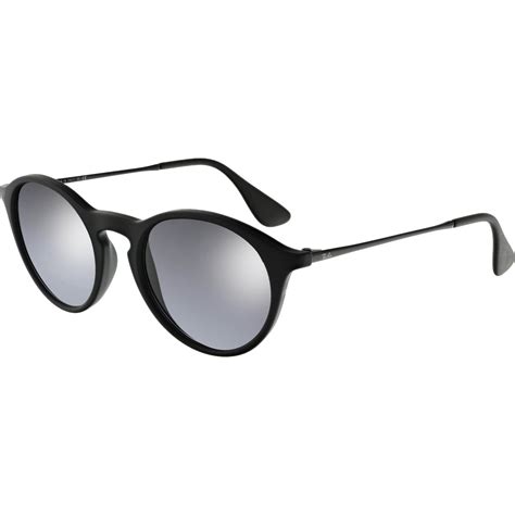 ray-ban women's gradient rb4243-622 8g-49 black oval sunglasses|More.